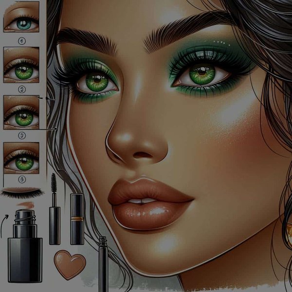 Quelles astuces maquillage pour mettre en valeur les yeux verts ?